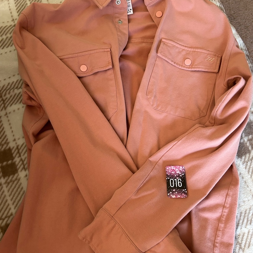 ZYIA Pink Button Down Shirt